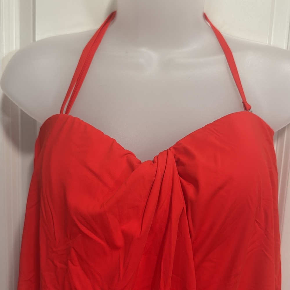Red Tankini size L. NWT - Picture 2 of 8